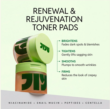 Renewal & Rejuvenation JIYU Toner Pads