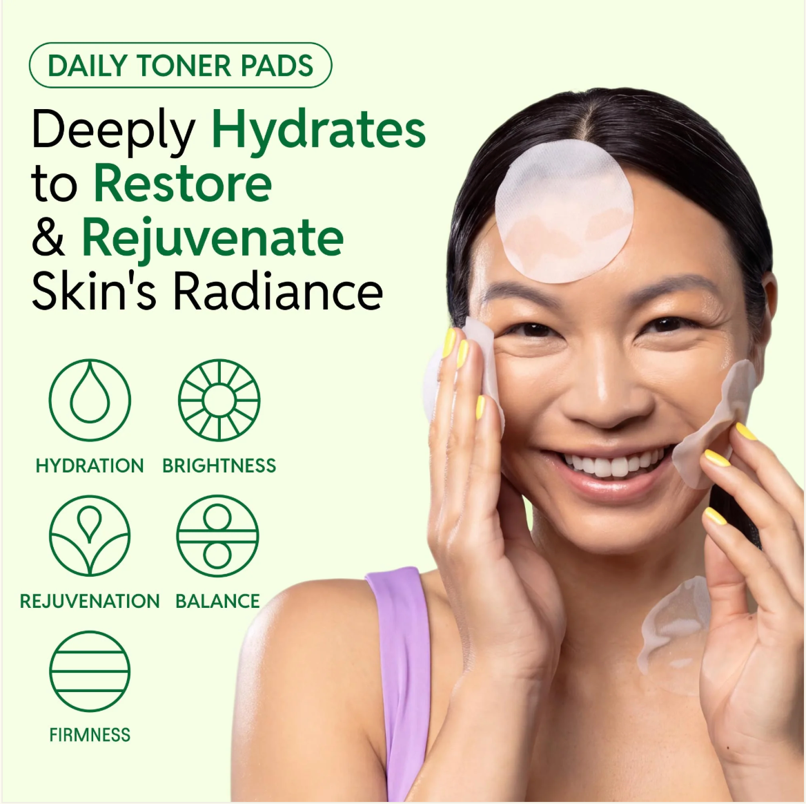 Renewal & Rejuvenation JIYU Toner Pads