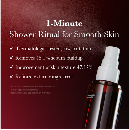 Red Body Peeling Shot Cleanser